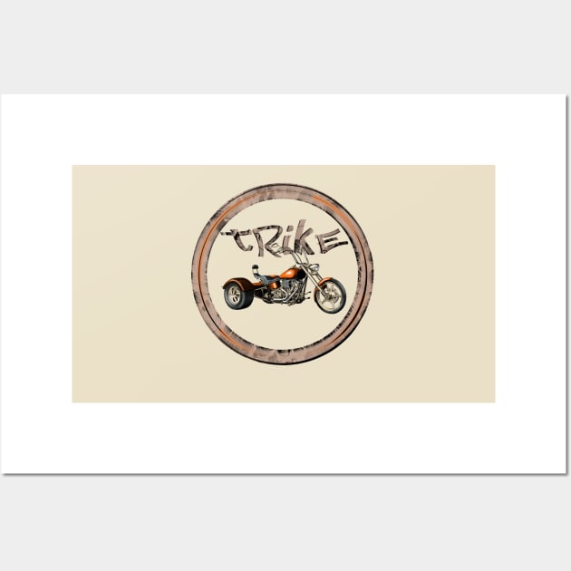 Trike Wall Art by sibosssr